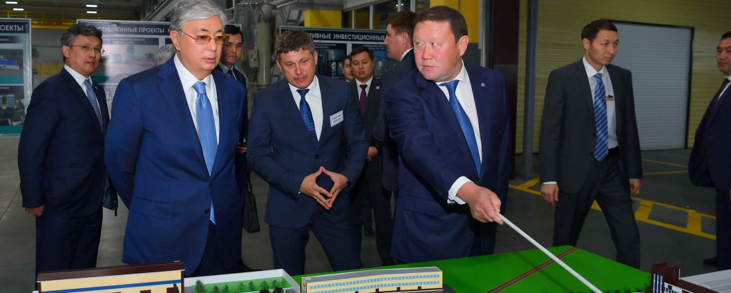 Қазақстан Президенті &laquo;Радуга&raquo; ЖШС-нің өндірістік әлеуетімен танысты