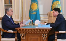 Глава государства принял Председателя Верховного суда Жакипа Асанова 