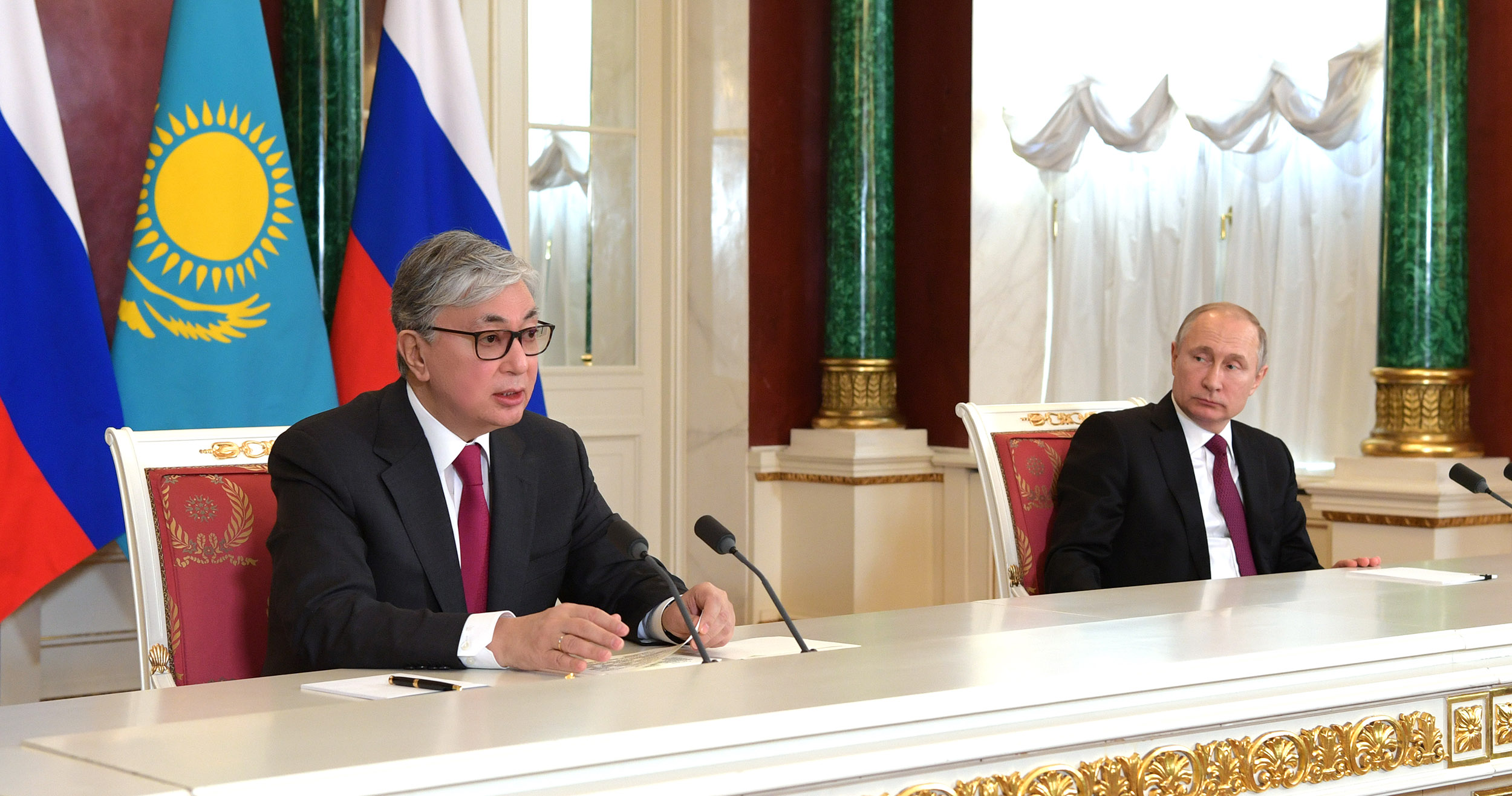总统：哈萨克斯坦与俄罗斯将延续友好关系