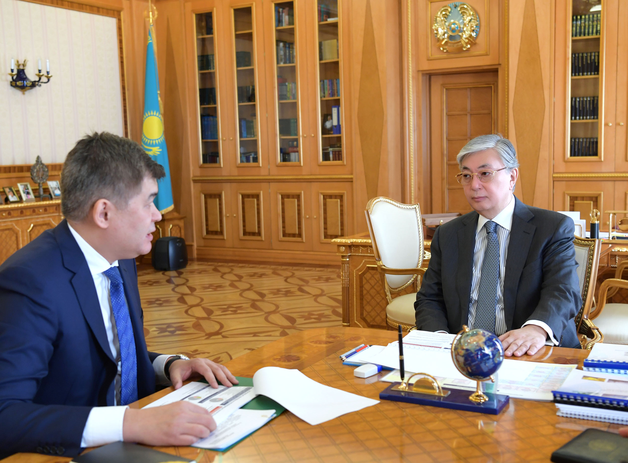 Биртанов представил президенту отчёт о состоянии здоровья казахстанцев