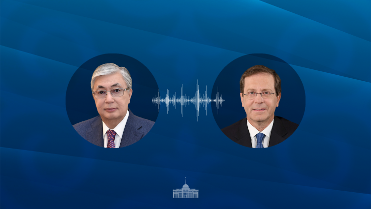 Состоялся телефонный разговор Главы государства Касым-Жомарта Токаева с Президентом Израиля Ицхаком Герцогом