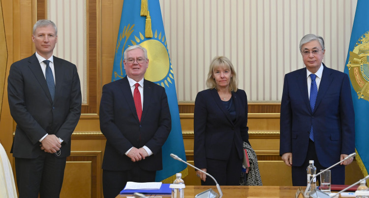   Касым-Жомарт Токаев принял делегацию ЕС