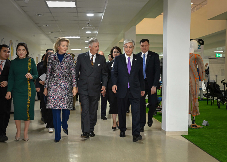 President of Kazakhstan, King Philippe and Queen Mathilde of the Belgians Visit National Children’s Rehabilitation Center