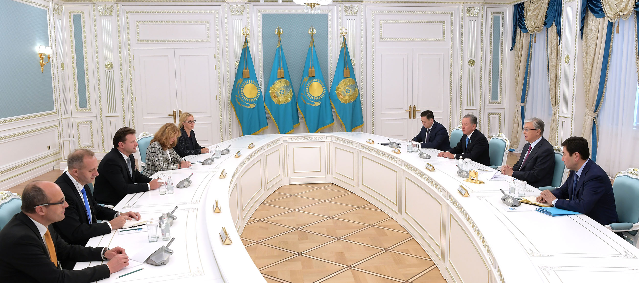 President Kassym-Jomart Tokayev held a meeting with Speaker of the ...